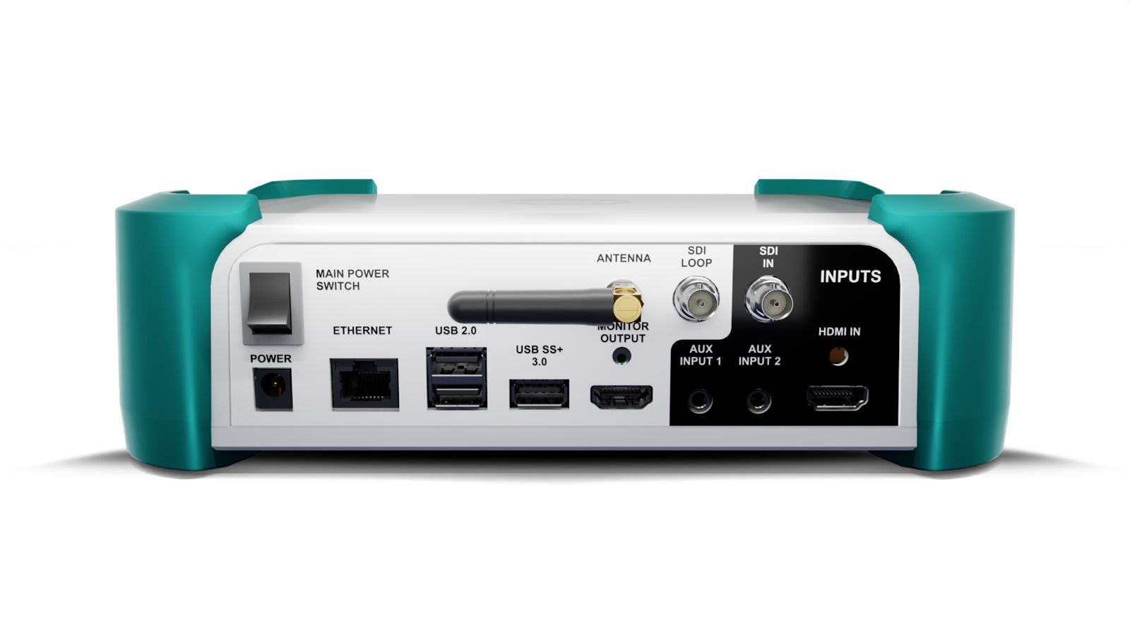 ColoMAIA II MBOX — rear panel with connectivity ports